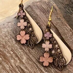 Enamel, Cloisonné & Filigree Earrings